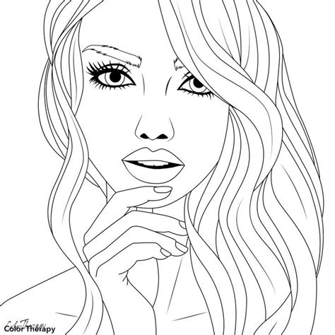 Incredible Coloring Pages Of Peoples Faces 2023