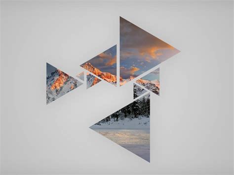 4k Mosaic Triangles Wallpapers High Quality Download Free