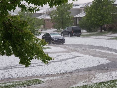 Denver Weather Quarter Sized Hail Pelts Metro Area