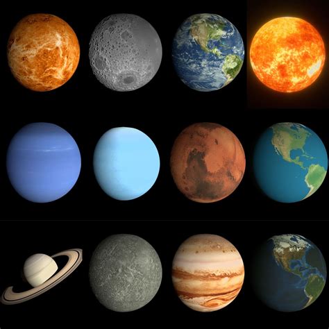 Hd Solar System Pack Solar Hd Pack System Solar System Planets