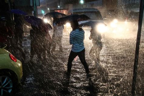 Mangkhut, known locally as ompong, made landfall in northern luzon, unleashing torrential rain and strong winds. IN PHOTOS: Flash floods hit Metro Manila