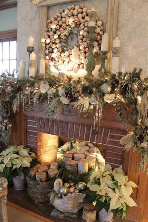 For more ideas, check out. Beautiful Christmas Mantel Decor (Beautiful Christmas ...