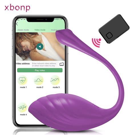 Bluetooth Vibrator For Women Wireless App Remote Control Dildo Vibrating Egg Clit Stimulator