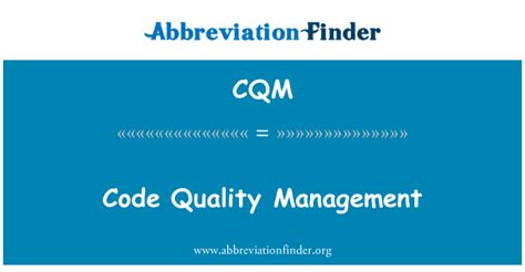 Definição De Cqm Gestão De Qualidade De Código Code Quality Management