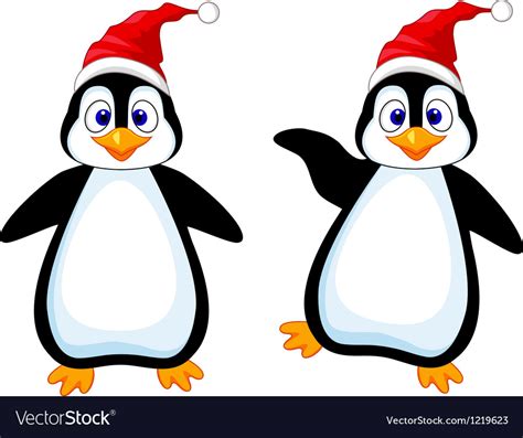 Funny Penguin Cartoon Royalty Free Vector Image
