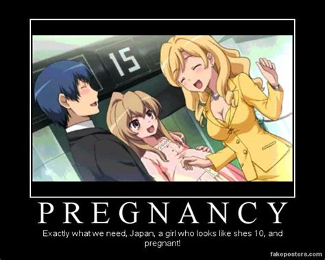 Taiga Is Pregnant By Bleachfan1235 On Deviantart Toradora Anime Pregnant Anime Memes Funny