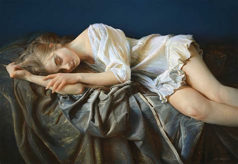 Wallpaper Serge Marshennikov Painting Women Sleeping X
