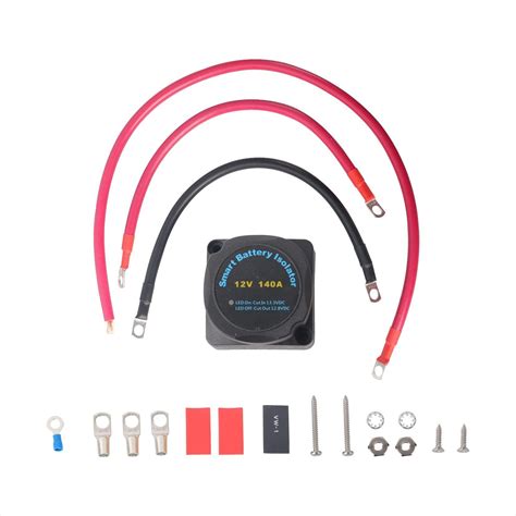 Buy Vks V A Dual Battery Isolator With Wiring Cable Kit Vsr