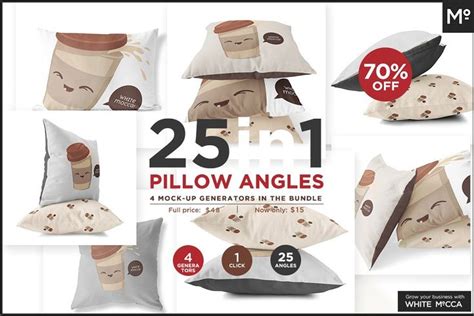 Download 3 Square Pillows Generator Mock-up | Mockup, Square pillow ...