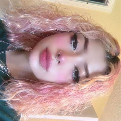 pink aesthetic perfiosa edgy makeup aesthetic hair cute makeup