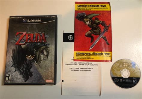 Zelda Twilight Princess | Item and Box only | Gamecube