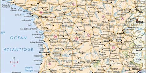 Carte de france detaillee avec toutes les villes. Carte de france détaillée avec toute les villes » Vacances ...