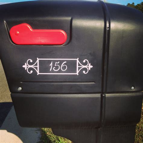 Personalized Vinyl Mailbox Numbers By Papercuts302 On Etsy
