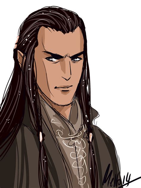 Another Portrait Of Elrond And I Think I Will By Mellorianj On Deviantart