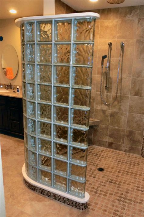 Curved Glass Block Shower Innovate Building Solutions Blog Bathroom