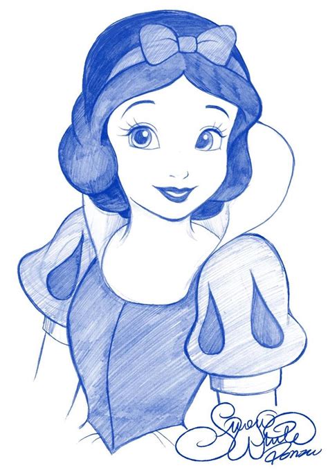 Blanca Nieves Disney Drawings Sketches Disney Princess Sketches