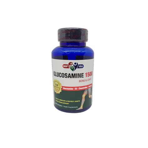 Glucosamin 1500 Chondroitin Mediphar USA hỗ trợ trị xương khớp