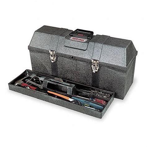 Contico Hip Roof Tool Box 26 In W 1rg77hr8260gy Grainger