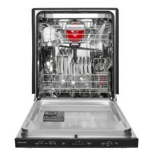 Item added to your cart. KitchenAid Top Control Built-in Tall Tub Dishwasher in ...