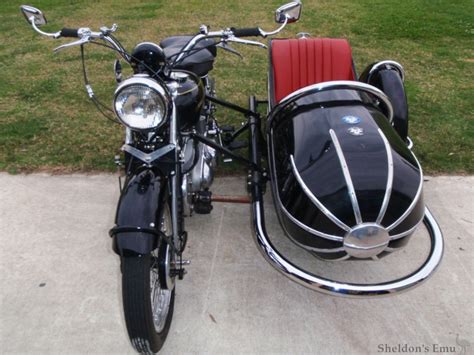 1951 Vincent Rapide With Blacknell Bullet Sidecar