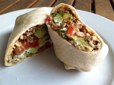 Our family loves beef and bean burritos, but purchasing the. A Taste of Home Cooking: Beef and Bean Burritos