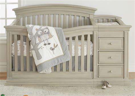 Sorelle Sedona Crib And Changer Rustic Taupe Cribs Kids Store