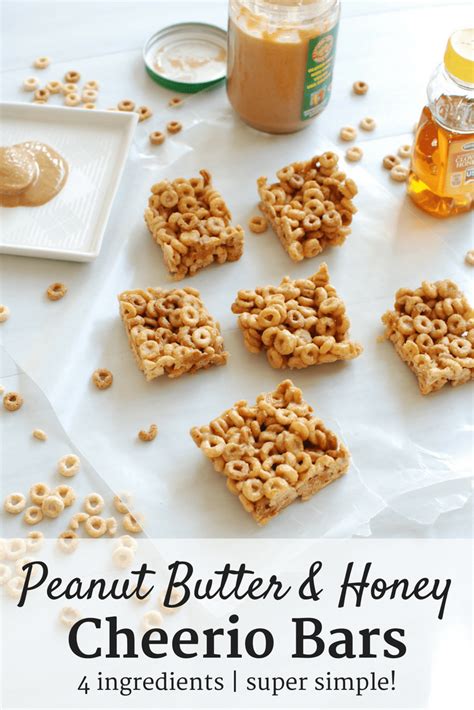 Peanut Butter Honey Cheerio Bars Snacking In Sneakers