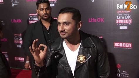 Yo Yo Honey Singhs Full Interview At Life Ok Screen Awards Youtube