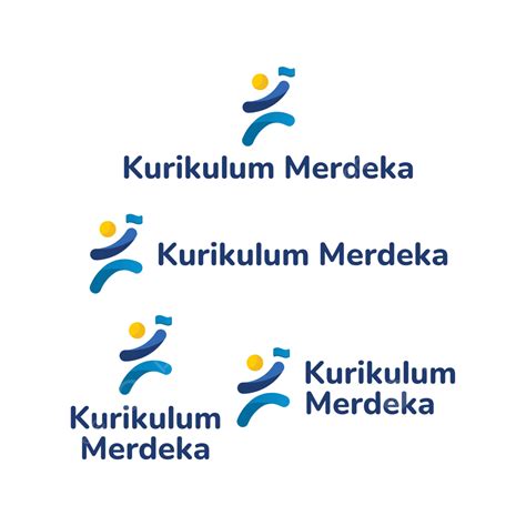 Logo Resmi Kurikulum Merdeka Belajar Mengajar Desain Pak Vektor Kurikulum Mandiri Studi