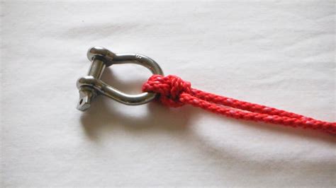 How To Tie An Anchor Bend Knot Youtube