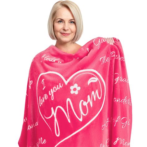 mother s day ts i love you mom blanket by buttertree ts for mom birthday ts from