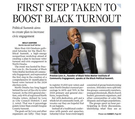 Black Political Summit In Omaha World Herald 4urban
