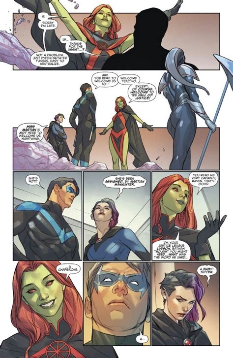 Miss Martian Justice League Liaison Miss Martian The Martian Ben