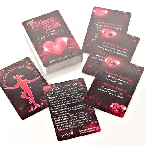 Pillow Talk Intimate Card Game Uk Toys And Games