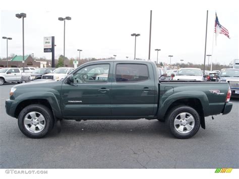 2009 Timberland Green Mica Toyota Tacoma V6 Trd Sport Double Cab 4x4