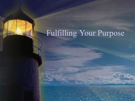 Five Must Do To Fulfill Purpose
