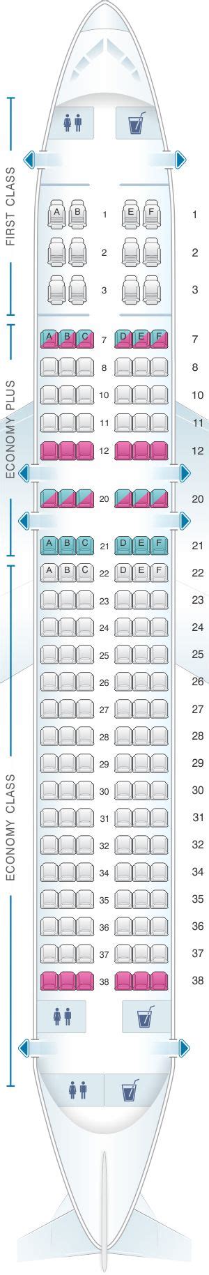 Seat Map United Airlines Airbus A320 Best Airplane Map Delta Airlines