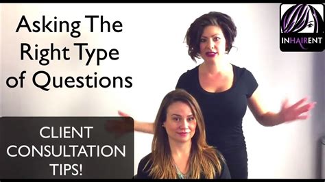 Client Consultation Hairstylists Tips How To Ask The Right Questions