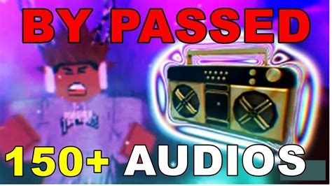 150 Roblox New Bypassed Boombox Audio Ids Codes Working 2020 Youtube