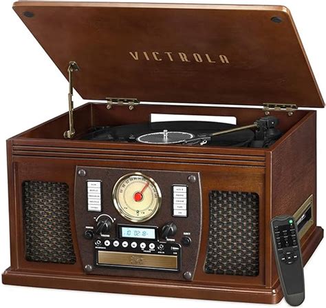 Victrola Navigator 8 In 1 Classic Bluetooth Record Player With Usb