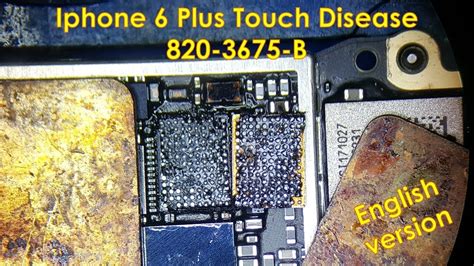 Iphone 6 Plus Touch Disease 820 3675 B English Tutorial Youtube