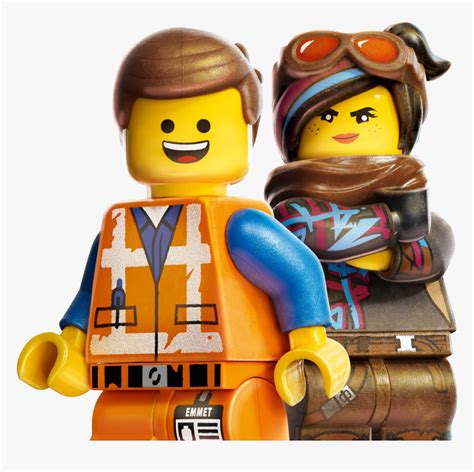 The Lego Movie Emmet And Lucy Art