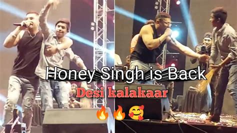 Desi Kalakaaryo Yo Honey Singh Live In Pune 4k Latest Old Yo Yo Is Back Youtube