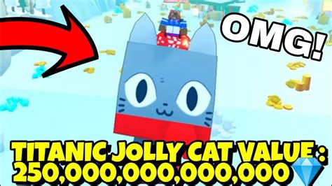 Titanic Jolly Cat Value Is Pet Simulator X