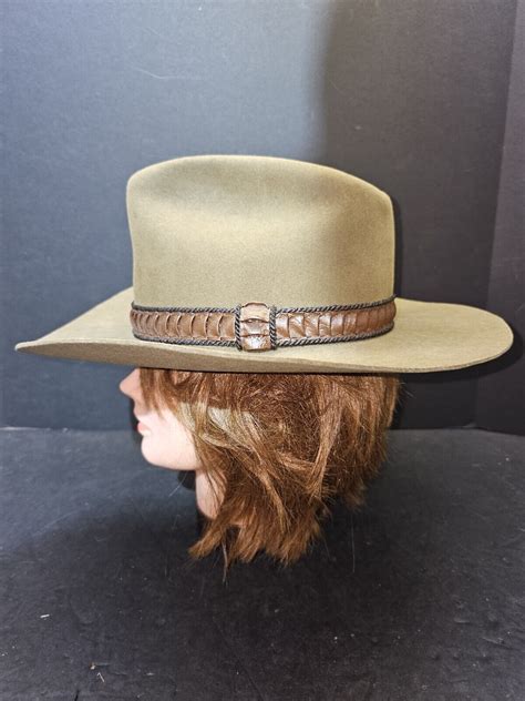 Vintage Stetson Stampede Cowboy Western Hat 4x Beaver Gem