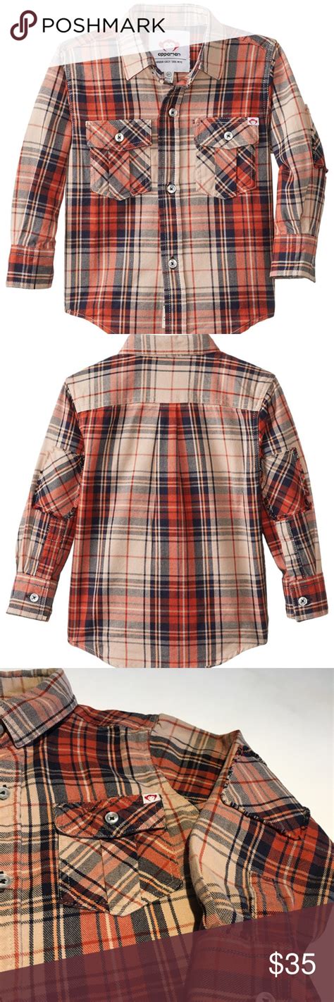 Appaman Boys Flannel Shirt Size 6 Soft Flannel Shirt Flannel Shirt