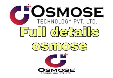 What Is Osmose Technology Pvt Ltd Osmose Technology Pvt Ltd Osmose