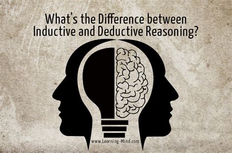 The Difference Between Inductive And Deductive Reasoning And Examples