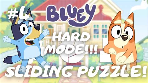 Lets Play Bluey And Bingo Puzzle Game In Hard Mode Disney Now Youtube
