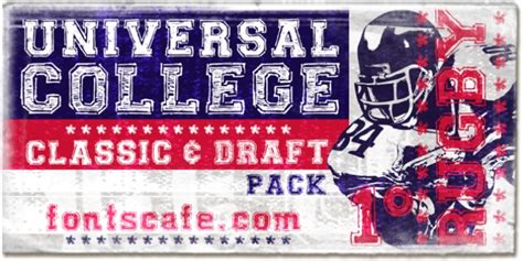 Universal College Font Download Fonts Empire